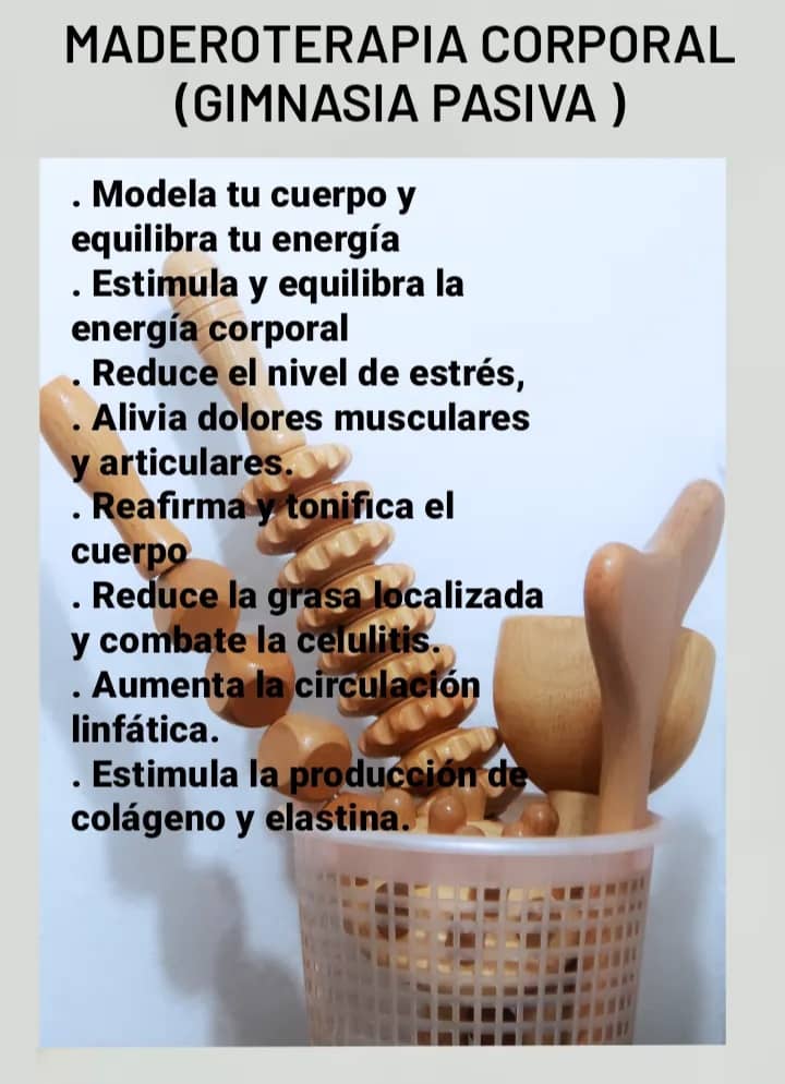 Maderoterapia corporal