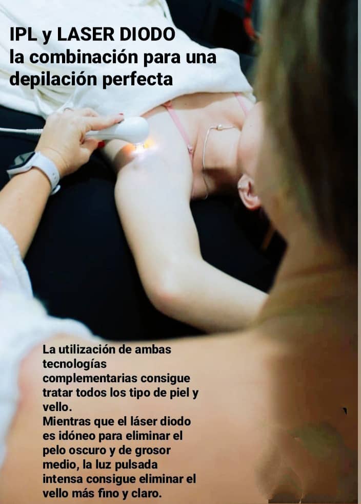 IPL y láser diodo